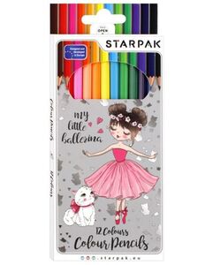 Drvene bojice, Starpak, Ballerina, 12 kom