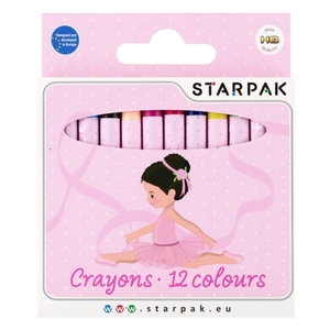 Pastele, voštane, Starpak, Ballerina, 12 kom