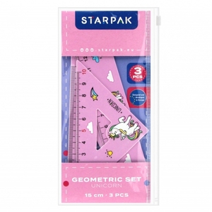 Geometrijski set, Starpak, Unicorn, 5 kom