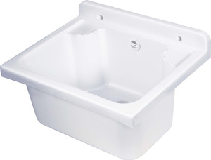 Eurociere vanjski umivaonik Pilozzo Mini & Smart, 42.5x34x20 cm, bijeli
