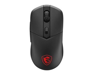 MSI Versa 300 Elite W, bežični optički miš, 26000 DPI, crni, S12-4301290-CLA