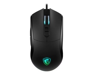 MSI Forge GM320, žični optički miš, 12800 DPI, crni, S12-0402420-HH9