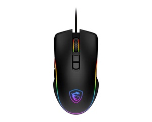 MSI Forge GM300, žični optički miš, 7200 DPI, crni, S12-0402300-HH9