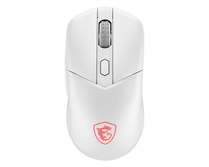 MSI Versa 300 W White, bežični optički miš, 8000 DPI, bijeli, S12-4301440-CLA