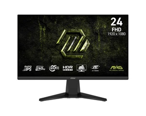 MSI 24" gaming monitor MAG 245F X24, FHD, 240Hz, IPS