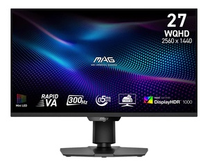 MSI 27" gaming monitor MAG 274QPF X30MV, WQHD, 300Hz, VA