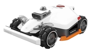 Mammotion LUBA 3, profesionalna robotska kosilica AWD 3000, 165 W, dvostruki rezni disk 400 mm, košnja do 3000 m², tri-fusion pozicioniranje, GPS + zaštita od krađe