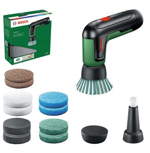 BOSCH aku četka za čišćenje u setu TAYDO, 4V, 2.0Ah, 270 o/min + nastavci + podloge