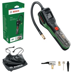 BOSCH aku zračna pumpa PNEO, 3.6V, 3.0Ah, 10.3 bar + nastavci + tekstilna vrećica