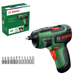 BOSCH aku odvijač s bubnjem za bitove PSR SELECT, 3.6V, 7.5Nm + 12 bitova