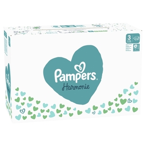 Pampers Harmonie Baby pelene, vel. 3, 6-10 kg, 185 kom