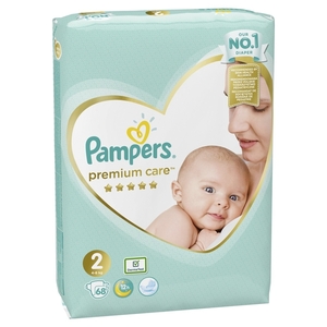 Pampers Premium Care pelene, vel. 2, 4-8 kg, 68 kom