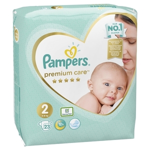 Pampers Premium Care pelene, vel. 2, 4-8 kg, 23 kom