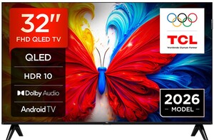 TCL 32" QLED TV 32S5L, FHD, Android TV, Dolby Audio, HDR 10