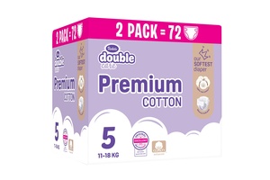 Violeta pelene Air Dry Premium Cotton Maxi Pack Box - Junior 5 (11-18 kg), 72 kom