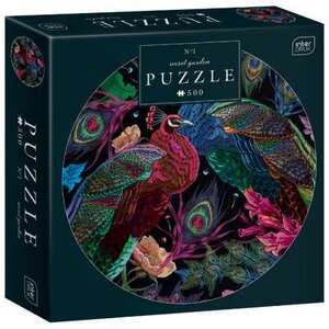 Interdruk puzzle 500 kom okrugle Secret Garden 1