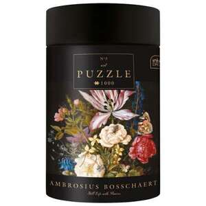 Interdruk puzzle 1000 kom tuba ART.3 Ambrosius Bosschaert "Still-Life with Flowers"