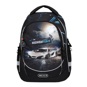 Školska torba, ergonomska, Belmil Leisure Plus Midnight Turbo
