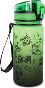 Bočica za vodu, CoolPack, Brisk Mini, Game Over Gradient Green, 400 ml