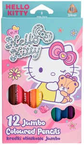 Drvene bojice, trokutaste, Hello Kitty Jumbo, 12/1