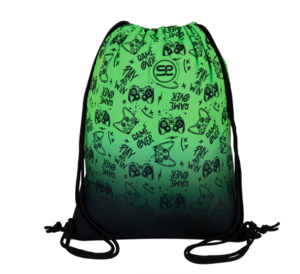Vrećica za papuče, CoolPack, First, Game Over Gradient Green