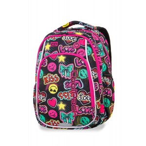 Školski ruksak, ergonomski, CoolPack, Strike S, Emoticons