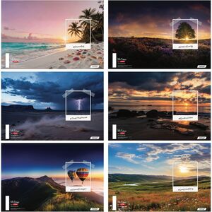 Set bilježnica, Target Foto Frame, A4, linije, 54 lista, meki uvez, 10 KOM