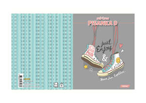 Pisanka D, TARGET mirisna, B5 linije, 48 lista, meki uvez