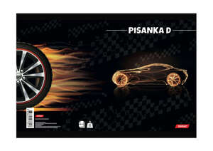 Pisanka D TARGET, B5 linije, 48 listova, meki uvez