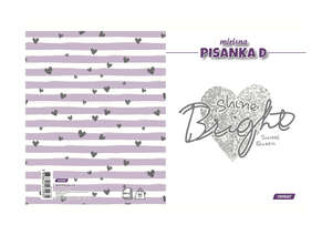 Pisanka D, TARGET mirisna, B5 linije, 48 lista, meki uvez
