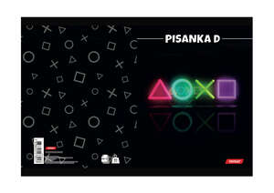 Pisanka D TARGET, B5 linije, 48 listova, meki uvez