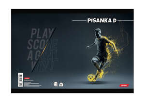 Pisanka D TARGET, B5 linije, 48 listova, meki uvez