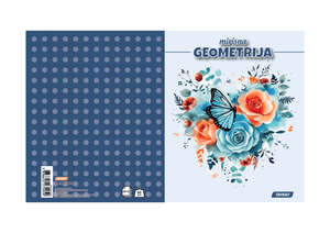 Pisanka, Target  mirisna, B5 geometrijska, 16 listova, meko izdanje