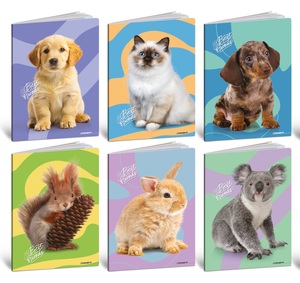 Set bilježnica Best Friends, A4 linije, 52 lista, meki uvez, 10 KOM