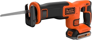 Black&Decker akumulatorska sabljasta pila - lisičji rep 18V, 4AH, BDCR18M1