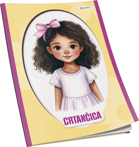 Crtančica Premium Connect Girl, B5 linije, 16 listova, meki uvez