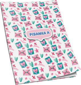 Pisanka A Connect Girl+ Soft, B5 linije, 24 listova, meki uvez