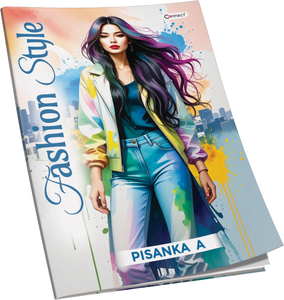 Pisanka A Connect Girl+ Soft, B5 linije, 24 listova, meki uvez