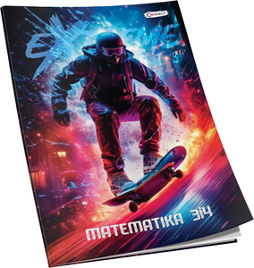 Pisanka matematika za 3 i 4 razred Connect Boy+ Soft, B5 kvadratići, 52 lista, meki uvez