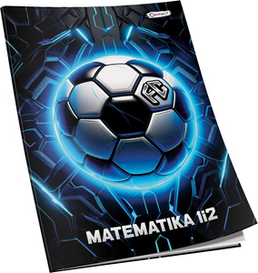 Pisanka matematika za 1 i 2 razred Premium Connect Boy, B5 kvadratići, 24 lista, meki uvez