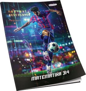 Pisanka matematika za 3 i 4 razred Connect Boy+ Soft, B5 kvadratići, 52 lista, meki uvez