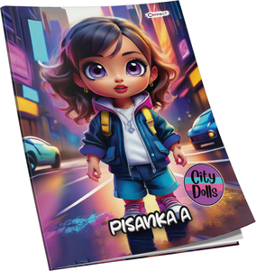 Pisanka A Premium Connect Girl, B5 linije, 16 listova, meki uvez