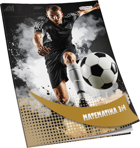 Pisanka matematika za 3 i 4 razred Premium Connect Boy, B5 kvadratići, 48  lista, meki uvez