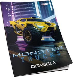 Crtančica Premium Connect Boy, B5 linije, 16 listova, meki uvez