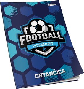 Crtančica Premium Connect Boy, B5 linije, 16 listova, meki uvez