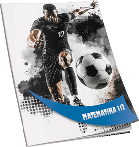 Pisanka matematika za 1 i 2 razred Premium Connect Boy, B5 kvadratići, 24 lista, meki uvez