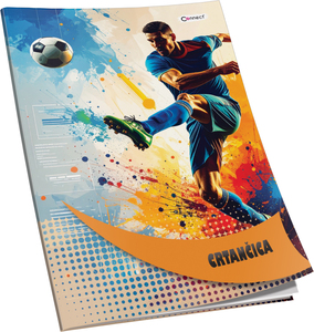 Crtančica Premium Connect Boy, B5 linije, 16 listova, meki uvez
