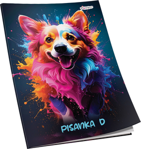 Pisanka D Connect Girl+ Soft, B5 linije, 52 listova, meki uvez