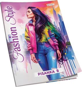 Pisanka B Connect Girl+ Soft, B5 linije, 24 listova, meki uvez
