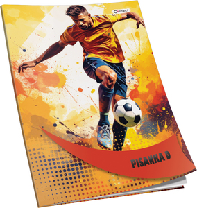 Pisanka D Premium Connect Boy, B5 linije, 48 listova, meki uvez